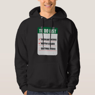 Black Queen te doen Masters Afstuderen 1 Hoodie