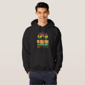 Black Queen The Most Powerful Piece Black History Hoodie (Voorkant volledig)