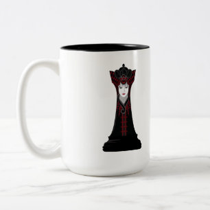 Black Queen Two-Tone Coffee Mok