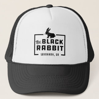 Black Rabbit SAV - vierkante logo hoed Trucker Pet