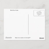 Black Racer Snake Sunning Briefkaart (Achterkant)