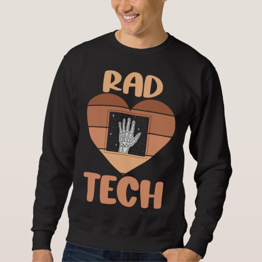 Black Radiology Technologist Rad Tech Week Xray Te Trui (Voorkant)