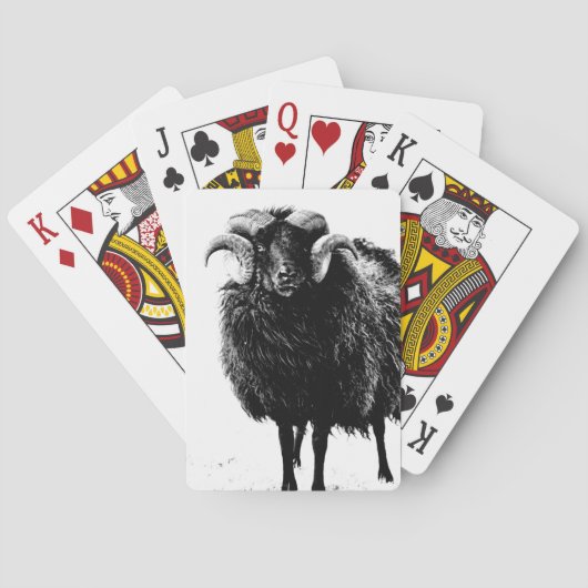 Black Ram Speelkaarten (Achterkant)
