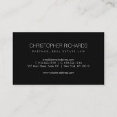 Black Rams Head Professioneel Visitekaartje (Achterkant)