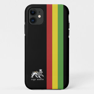 Black Rasta Stripe Iphone 5 Hoesje