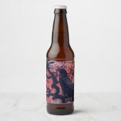 Black Raven and Gnarly Japanese Maple Bier Etiket (Voorkant)