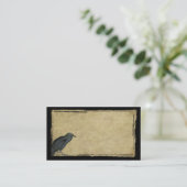Black Raven - Black Raven - Prim Biz-kaarten Visitekaartje (Staand voorkant)