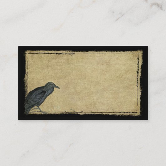 Black Raven - Black Raven - Prim Biz-kaarten Visitekaartje (Voorkant)