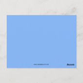 Black Raven Collage Card Briefkaart (Achterkant)