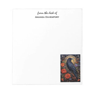 Black Raven Dark Gothic Notitieblok