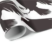 Black Raven Flying Thunder_Cove Cadeaupapier (Rol Hoek)