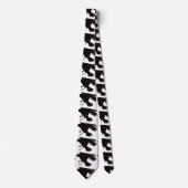 Black Raven Flying Thunder_Cove Stropdas (Voorkant)