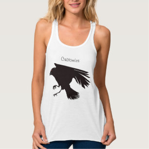 Black Raven Flying Thunder_Cove Tanktop