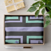 Black Raven gemengde Waterverf bloemen Tissuepapier (Geschenk)