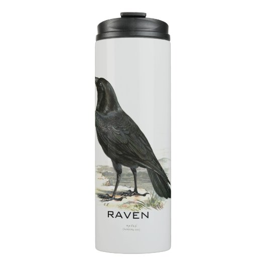  Black Raven, persoonlijk Thermosbeker (Voorkant)