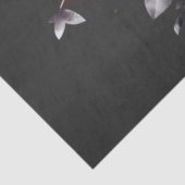 Black Raven Roos Whimsical Waterverf Tissuepapier (Detail)