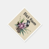 Black Raven Servetten (Hoek)