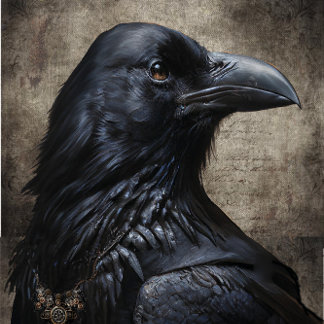 Black Raven-tapepapier Tissuepapier
