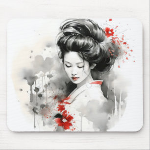 Black Red Geisha Muismat