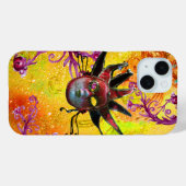 BLACK RED JESTER MASK Masquerade Yellow Paars Case-Mate iPhone Case (Achterkant (horizontaal))