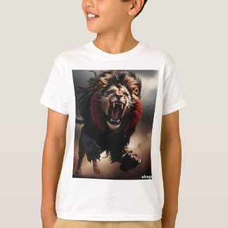 Black & Red Lion T-Shirt