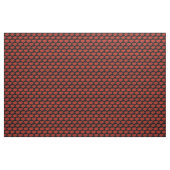Black Red Lips Lipstick Kiss Print Valentijn Love Stof (Yard (91,4 cm))