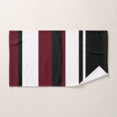 Black Red White-sloten Bad Handdoek (Handdoek)