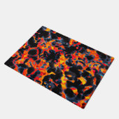 Black Red Yellow Deurmat (Schuin)