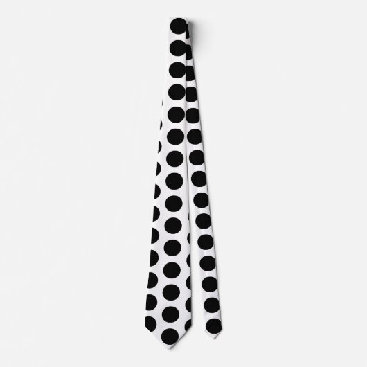 Black regular stropdas (Voorkant)