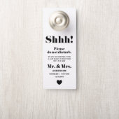 Black Retro Bold Typografie verstoort het huwelijk (Op knop)