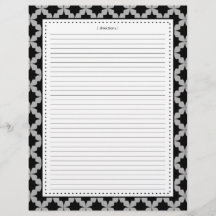 Black Retro Star - Extra recippagina's