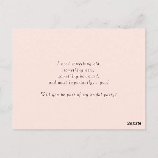 Black Ribbon Bow Serez-Vous Ma Page Carte Garçon (Dos)