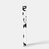 Black Ribbon en Cherry Phone Case – Elegant en (Achterkant / Links)