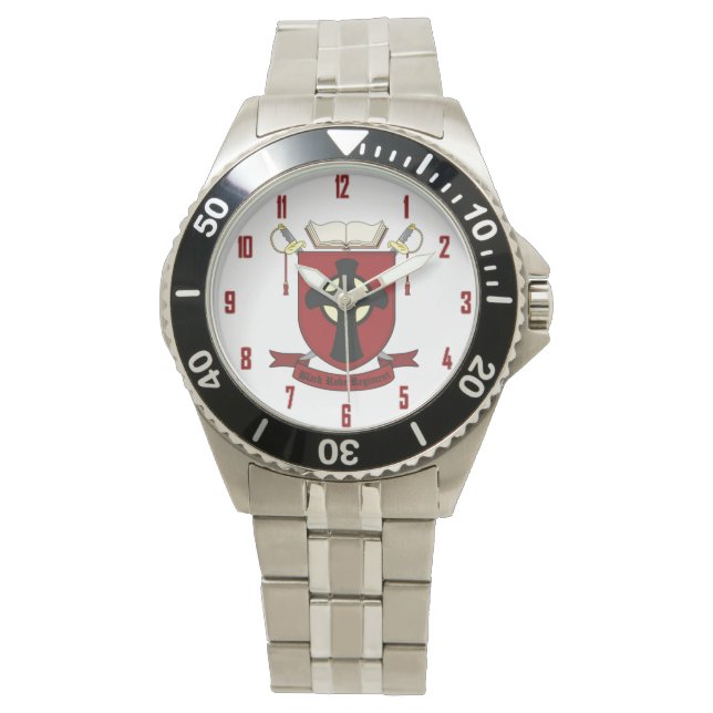 BLACK ROBE REGIMENT HORLOGE (Voorkant)
