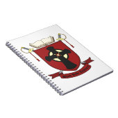 BLACK ROBE REGIMENT NOTITIEBOEK (Rechterzijde)