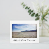 Black Rock Desert Briefkaart (Staand voorkant)