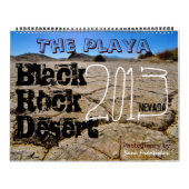 Black Rock Desert Playa Calendar 2013-2014 Kalender (Hoes)