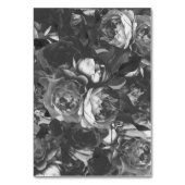 Black Roos Gold Bouquet Table Numbers Kaart (Achterkant)