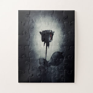 BLACK ROOS GOTHIC JIGSAW PUZZZLE LEGPUZZEL