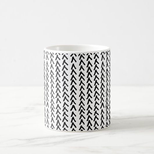 Black Rustic Tribal Pattern Mok (Center)