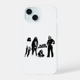 Black Sabbath Group iPhone 15 Hoesje