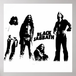 Black Sabbath Group Poster