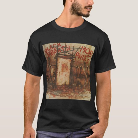 Black Sabbath - Mob Rules T-shirt (Voorkant)