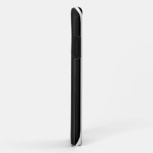 Black Safari Stripe Case-Mate iPhone Case (Achterkant/rechts)