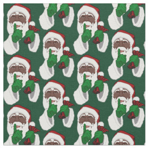Black Santa Fabrics van Afrikaanse Santa Fabric Stof