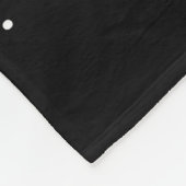 Black Santa Merry Christmas All Toddler T Shirt Fleece Deken (Hoek)