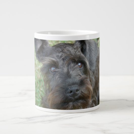Black Schnauzer Grote Koffiekop (Voorkant)