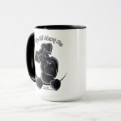 Black Schnauzer IAAM Mok (Voorkant links)