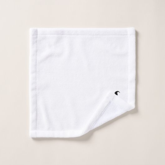 Black Scorpion Design Monogrammed (Gant de toilette)