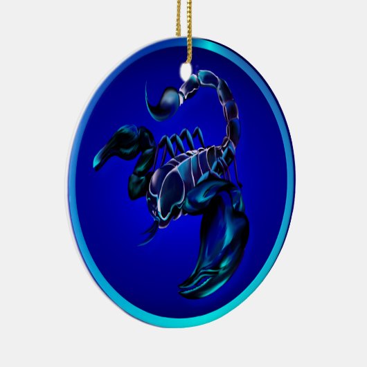 Black Scorpion Ornament (Rechts)